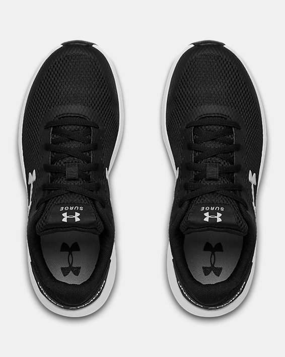 Grade School UA Surge 2 Running Shoes, Black, pdpMainDesktop image number 2